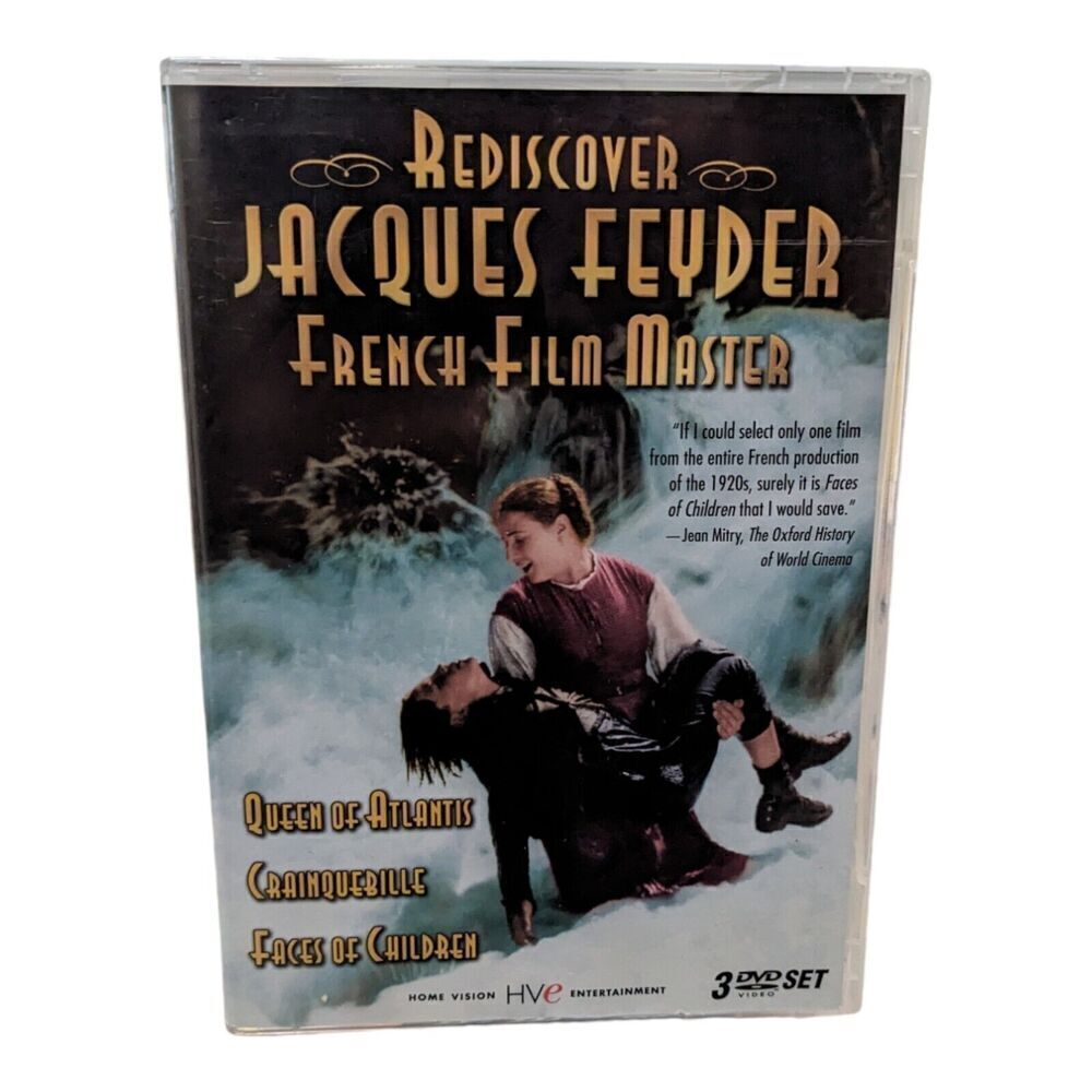 Rediscover Jacques Feyder French Film Master‎ Queen Atlantis Crainquebille Faces